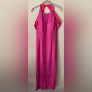 Scala Pink Backless Dress